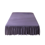 Bed Skirt Queen Size Ruffled Bed Skirt with Split Corners, Queen Bed Skirt Drop, Queen Size Bed Skirt, for Ruffled Bed Skirt with Split Corners, Bed Skirt Queen Size White