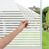 Privacy Window Film Frosted Glass Window Film 17.5 x 78.7 in No Glue Window Static Cling Glass Door Film Anti-UV Glass Films Strips Frosted Sliding Window Covering Stickers for Home Office