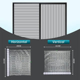 Privacy Window Film Frosted Glass Window Film 17.5 x 78.7 in No Glue Window Static Cling Glass Door Film Anti-UV Glass Films Strips Frosted Sliding Window Covering Stickers for Home Office
