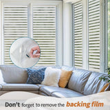 Privacy Window Film Frosted Glass Window Film 17.5 x 78.7 in No Glue Window Static Cling Glass Door Film Anti-UV Glass Films Strips Frosted Sliding Window Covering Stickers for Home Office