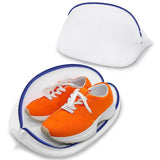 Shoe Wash Bag, Mesh Laundry Bag with Zipper, Portable Washable Shoe Storage Pouch Cleaning Laundry Bag for Sneakers Sock Toys Slipper L