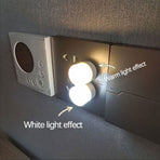 USB Night Light, LED Mini Light Bulb, Plug in Night Light, Small Bedside Night Lights, USB Light Bulb for Bedroom, Hallway, Kitchen, Car Tiny Light, Power Bank Power Outage Emergency Light Beige