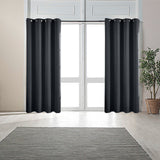 RV Camper Door Window Curtains, Blackout Privacy Curtains, Drapes for Bathroom Bedroom Kitchen, Portable Travel Trailer Small Window Decor, Short Blackout Curtain Blue
