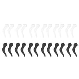 24Pcs Silicone Slip Ear Hook,Eyeglass Retainer,Anti Slip Ear Grips Hook,Comfortable and Durable Glasses Accessories for Sports,Reading,Outdoor Activities,and Daily Use A