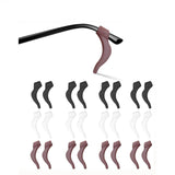 24Pcs Silicone Slip Ear Hook,Eyeglass Retainer,Anti Slip Ear Grips Hook,Comfortable and Durable Glasses Accessories for Sports,Reading,Outdoor Activities,and Daily Use,A I
