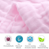 10PCS Muslin Cotton Baby Towel Soft Baby Bath Towel Multicolor Newborn Washcloths and Towels Multicolor
