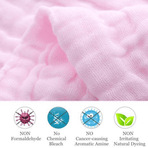10PCS Muslin Cotton Baby Towel Soft Baby Bath Towel Multicolor Newborn Washcloths and Towels Multicolor