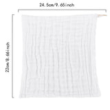 10PCS Muslin Cotton Baby Towel Soft Baby Bath Towel Multicolor Newborn Washcloths and Towels Multicolor