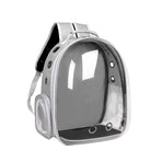 Pet Backpack Carrier, Transparent Space Capsule Pet Backpack Bag with Straps, Breathable Pet Carrier for Traveling Walking Hiking Outdoor Activities E