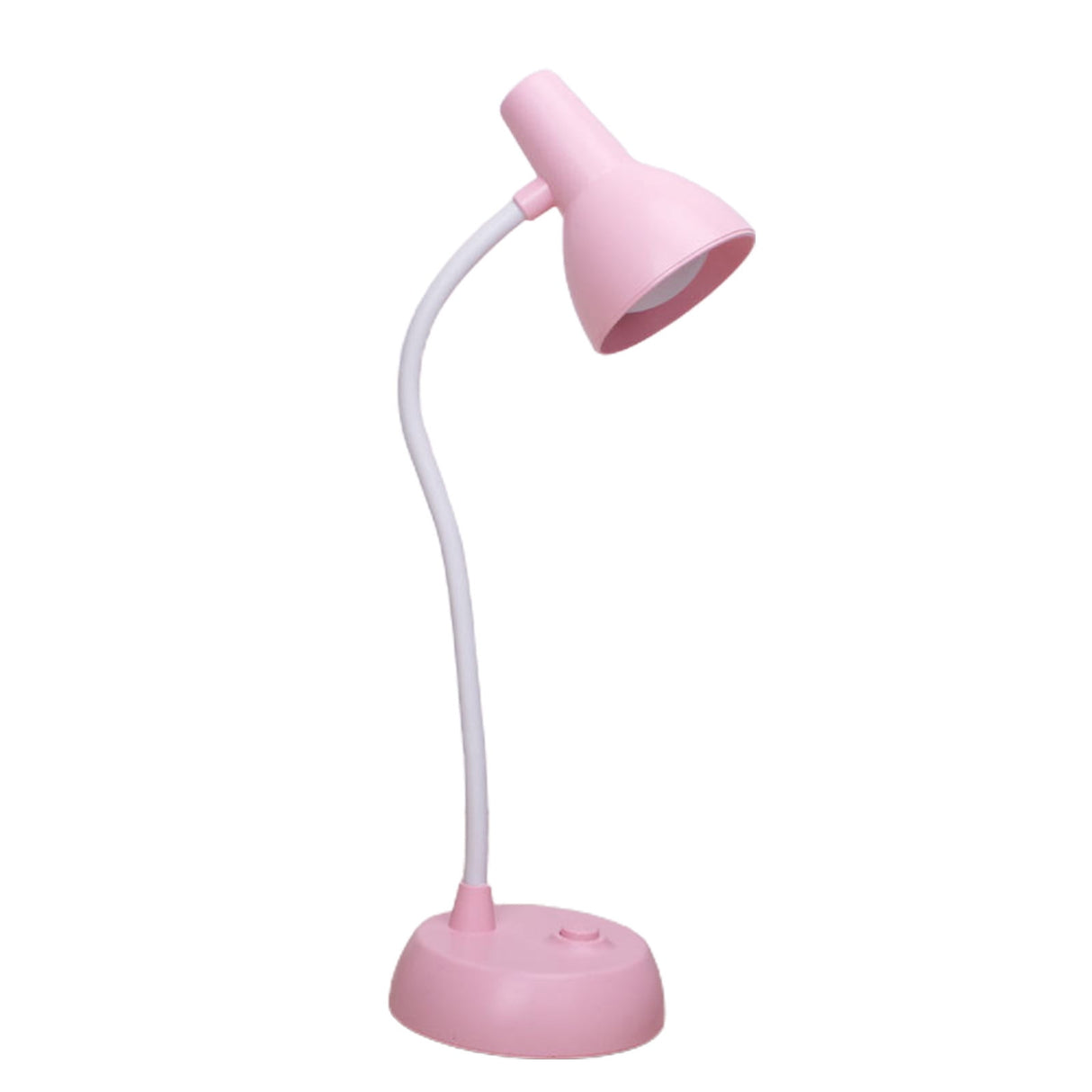 Cute Desk Lamp with USB Charging Port, Dimmable LED Reading Lamp, Flexible Gooseneck Auto Dimming Table Task Light, Bedside Reading Table Lamp, for Home Office Dorm Bedside White