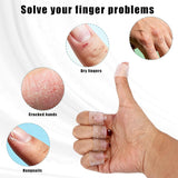 8 Pairs Breathable Finger Cots with Air Holes,Finger Protectors,Breathable Finger Covers for Protectors for Wound,Finger Cracking,Trigger Finger
