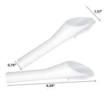 Set of 3 Fuel Filler Portable Spill Free Plastic Funnels for Automotive Use 1.57x0.79x6.69In Durable Filler Accessories for Indoor and Outdoor