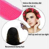 Self Grip Small Hair Curlers,Hair Rollers Curlers,Salon Hairdressing Curlers,DIY Curly Hairstyle Hair Rollers for Women Medium Short Hair (Gripping Sticky Rollers 0.6