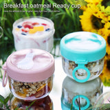 Polycarbonate White PC Leakproof Yogurt Container Pink