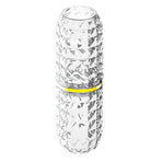 Toothbrush Box Large Capacity Light Luxury Portable Travel Toothbrush Toothpaste Holder Case for Bathroom Clear