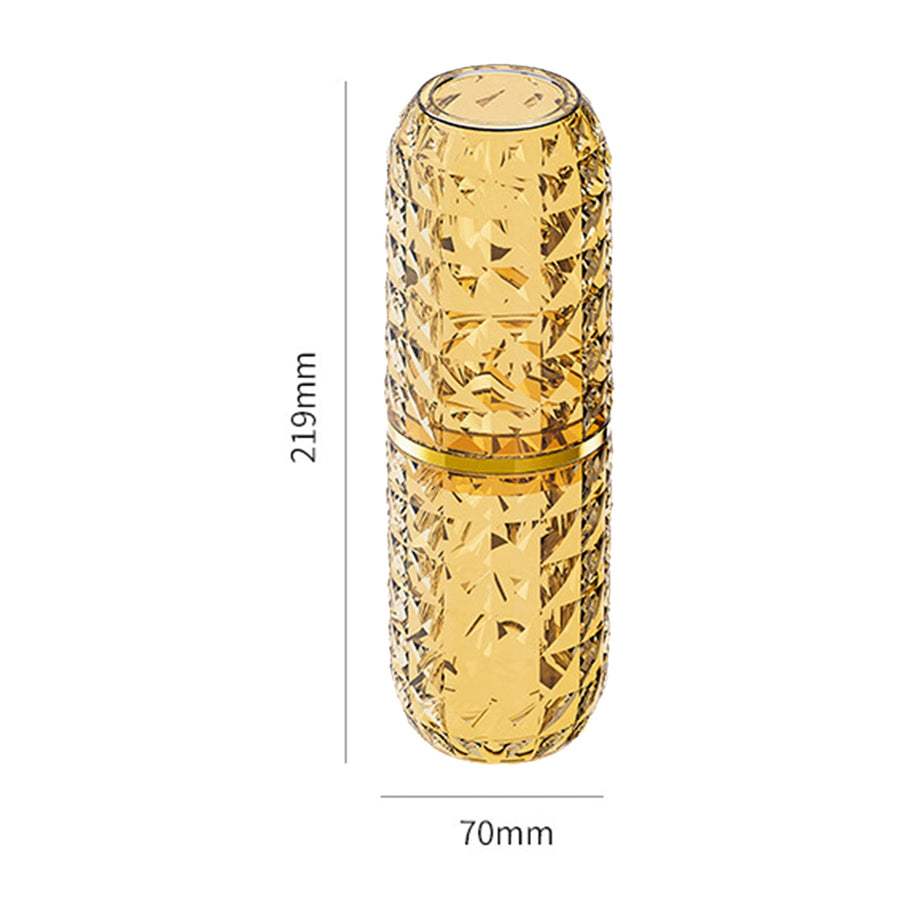 Toothbrush Box Large Capacity Light Luxury Portable Travel Toothbrush Toothpaste Holder Case for Bathroom Clear