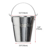 Grill Bucket for Grease, Grease Bucket with 12 Pcs Drip Grease Liners, Grill Smoker Bucket, for Camp Chef, for Traeger 20/22/34 Series, Pit Boss, Pellet Oklahoma Joe Rec Tec - Front View