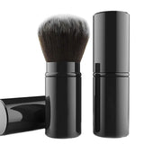 Retractable Foundation Makeup Brushes, Travel Flat Top Kabuki Powder Brush