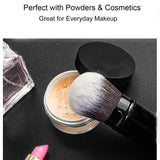 Retractable Foundation Makeup Brushes, Travel Flat Top Kabuki Powder Brush