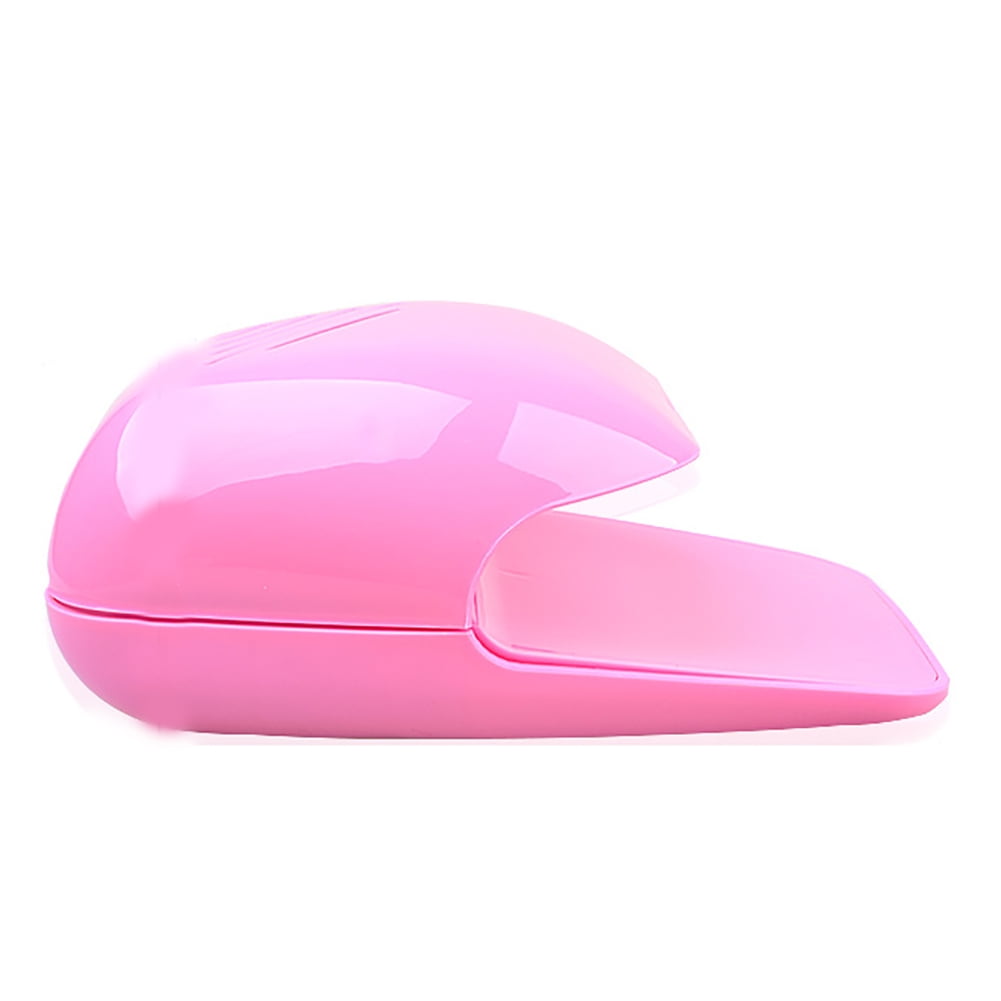 Portable Finger Toe Nail Polish Dryer Drying Blow Fan Manicure Art Tool Machine Pink