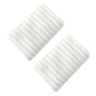 100% Cotton Soft and Absorbent Hand Towel-Waffle Hand Towels for Bathroom-Set of 2 Quick Drying Towels Milk white