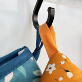 4 Pack Oven Mitts and Pot Holders Set, Heat Resistant Fabric Bake Pot Holders Gloves, Yellow Floral