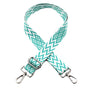 Replacement Crossbody Strap Handbag Guitar Strap Purse Shoulder Strap Adjustable Retro Jacquard - Dark blue green