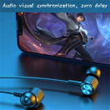 Neckband Bluetooth Headphones Wireless Earbuds with Microphone Flashlight Around the Neck Waterproof Sport Headset Noise Cancelling Ear Buds 120H Playtime for Running Cycling Cell Phone Black - Extra Image