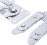 Sectional Couch Connectors, Heavy Duty Sofa Alligator Clamps Joint Clip for Modular Couch Furniture 2 Pcs - Side View