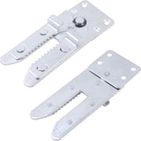 Sectional Couch Connectors, Heavy Duty Sofa Alligator Clamps Joint Clip for Modular Couch Furniture 2 Pcs - 45-Degree Angle