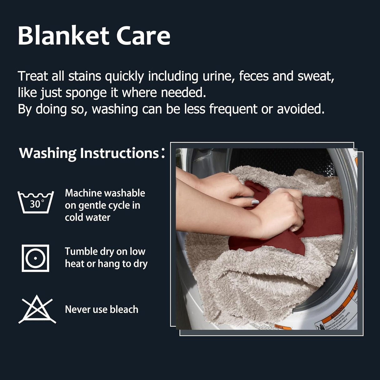 Waterproof Pet Blanket, Pee Urine Proof Dog Blanket Cover for Couch Bed Furniture Protector, Liquid Proof Blanket for Small Medium Dogs, Buffale Red/Tuape, 50” x 60”. Wine/Tuape