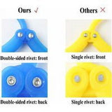NeveLance Foldable Drying PP Material Travel Clothes Hangers, 20 Pieces