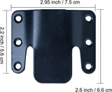 Universal Sectional Sofa Interlocking, Sectional Couch Connectors, Sofa Connector Bracket with Hardware- 4 Sets, 8 Pieces 8 Piece
