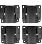 Universal Sectional Sofa Interlocking, Sectional Couch Connectors, Sofa Connector Bracket with Hardware- 4 Sets, 8 Pieces 8 Piece