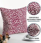 Lime Green White Leopard Print Pillow Covers 18x18 Inch Set of 2 Cheetah Animal Spots Decorative Throw Pillows For Couch Farmhouse Chinoiserie Pillow Cases Home Decor For Room Sofa Bed Porch Outdoor 16