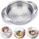 Tuna Can Strainer, 2024 New Food Grade Stainless Steel Tuna Can Strainer Press, Food Strainer, Can Colander for Home Kitchen (1 PC) 1Pack