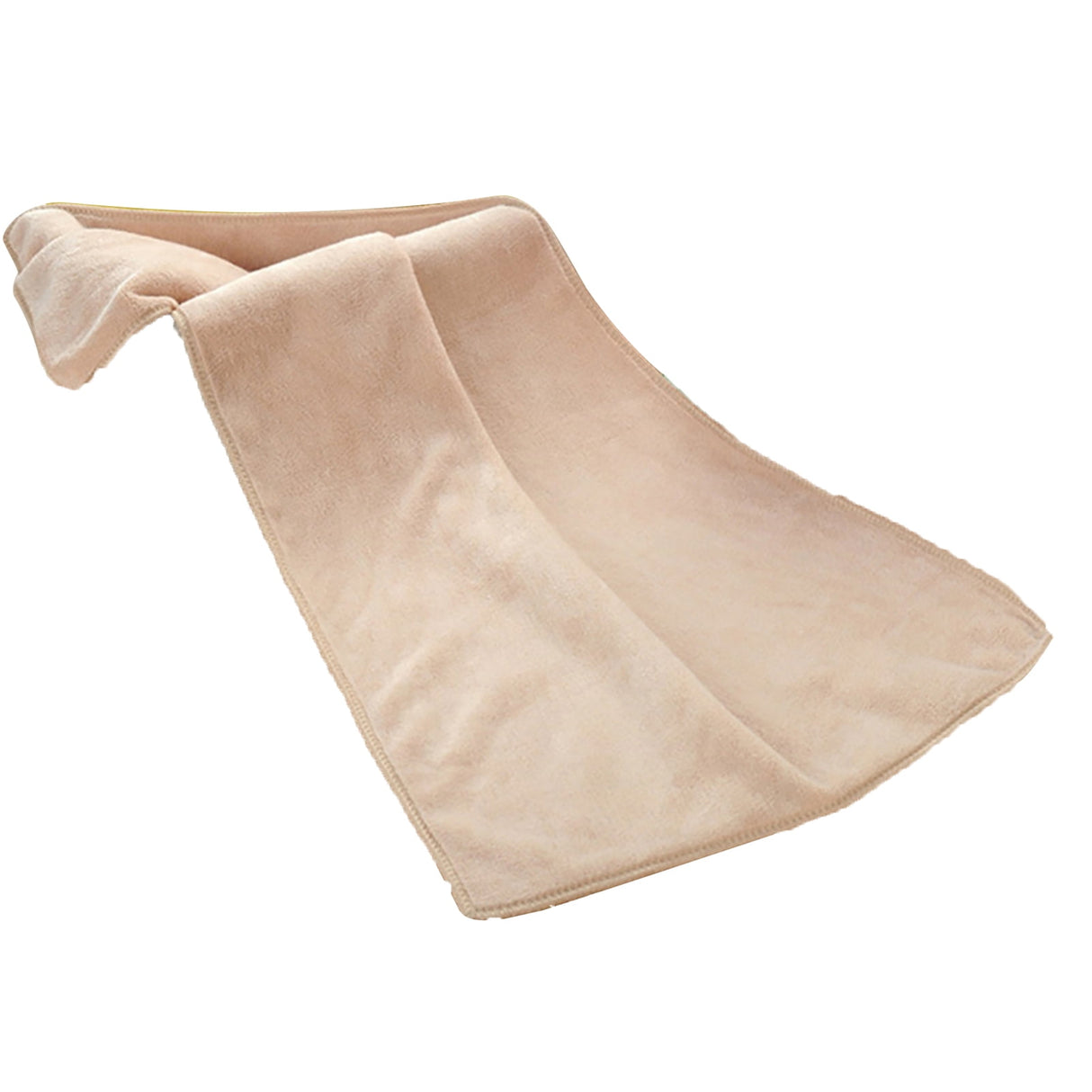 1Pc Microfiber Hair Towel Soft Super Absorbent Microfiber Microfiber Hair Towel Wraps Women for Gym Camel