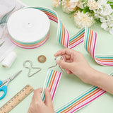 5 Yards Polycotton Jacquard Arrow Ribbon Clothes Accessories Olive 1-1/2 inch(38mm)