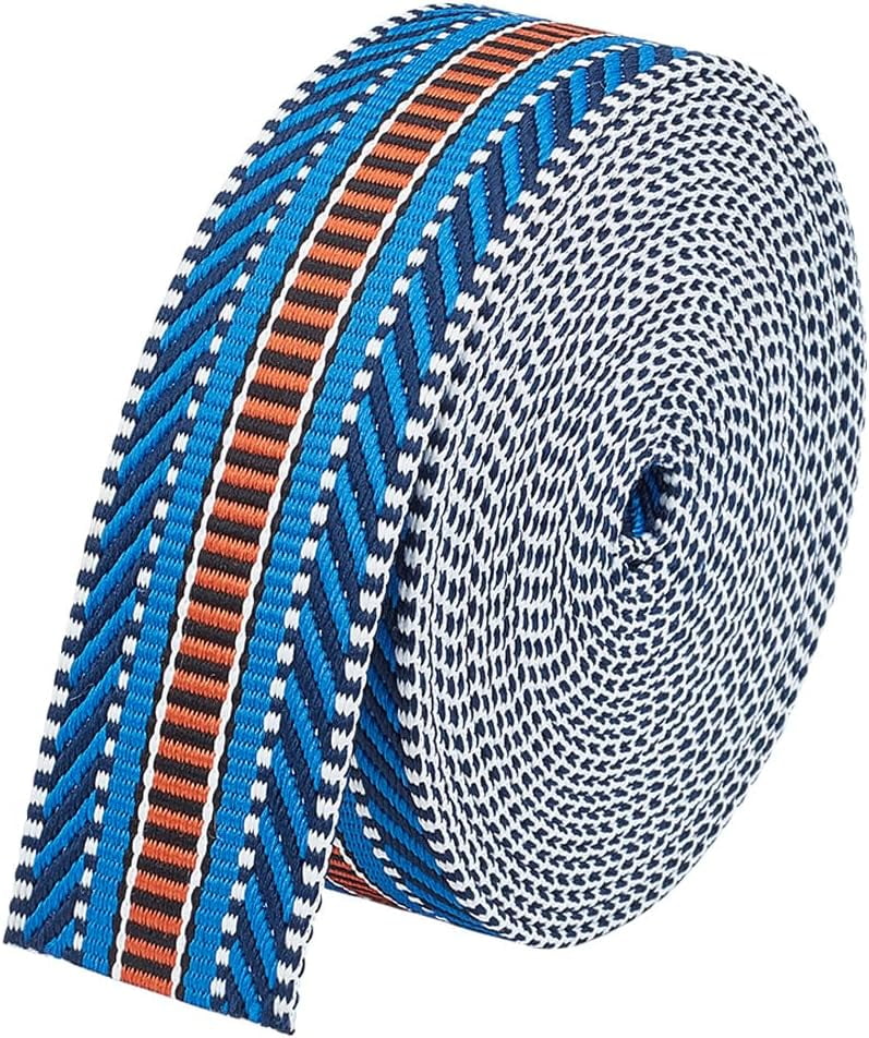 5 Yards Polycotton Jacquard Arrow Ribbon Clothes Accessories Olive 1-1/2 inch(38mm)