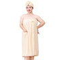 Bath Towel Wrap Women Plus Size - Adjustable Soft Microfiber Shower After Body Wraps with Hair Drying Towel Absorbent & Quick Drying for Gym Shower, Beach, Spa, Sauna Yellow