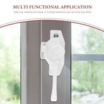 Aluminum Sliding Window Lock, and Stylish Design, Easy to Install, Includes 4 Sets for Secure