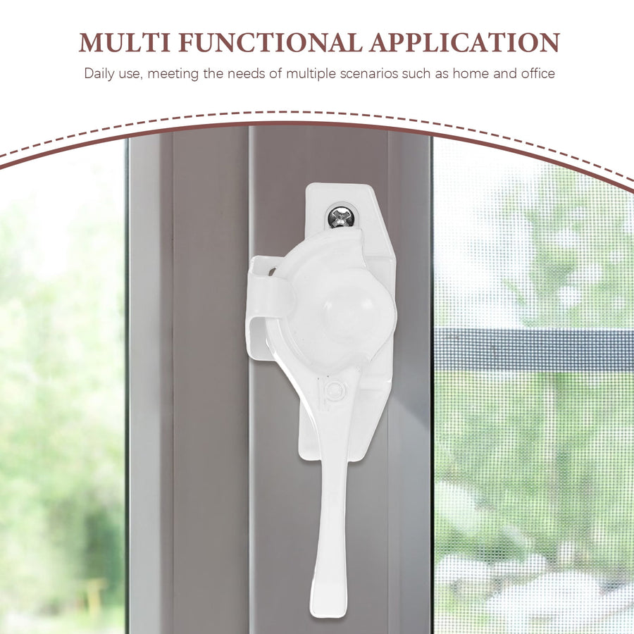 Aluminum Sliding Window Lock, and Stylish Design, Easy to Install, Includes 4 Sets for Secure