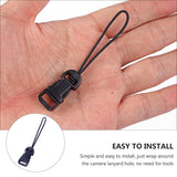 8pcs Quick Release Camera Strap QD Loops Connector Cameras Strap Adapter - Front View