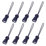 8pcs Quick Release Camera Strap QD Loops Connector Cameras Strap Adapter - Top-Down View