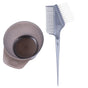 2Pcs Tinting Bowl with Handle Plastic Hair Coloring Bowl Dyeing Scale Bowl for Home Salon (Random Color) 15×8.3CM As Shown