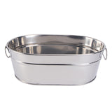 Large Capacity Stainless Steel Seafood Bucket for Serving Seafood in Restaurants and Home Tableware 1 Piece