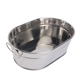 Large Capacity Stainless Steel Seafood Bucket for Serving Seafood in Restaurants and Home Tableware 1 Piece