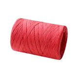 Raffia Ribbon, Christmas Gift Wrapping Raffia Paper String Ribbon Packing Paper Twine for Craft DIY Supply Christmas, 328ft Red