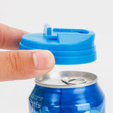 4pcs Soda Can Lids Plastic Leakproof Soda Can Covers Sealing Soda Can Covers 5.80X5.80X1.60CM Assorted Color