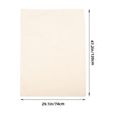 Large Capacity Canvas Drawstring Camping Bag, Outdoor Packing Sack for Hiking, Travel, and Sports 120.00X74.00X0.10CM Beige - Front View